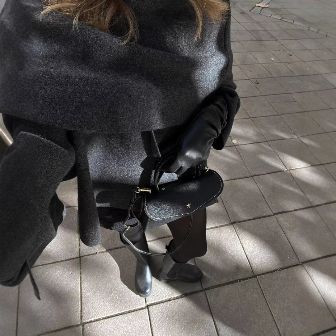 Damen Cape-Jacke – Eleganter Umhang mit weichem Stoff und fließendem Schnitt