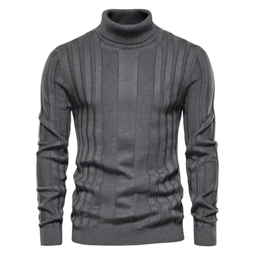 Lincoln | Herren Strick Rollkragen Pullover | Warme