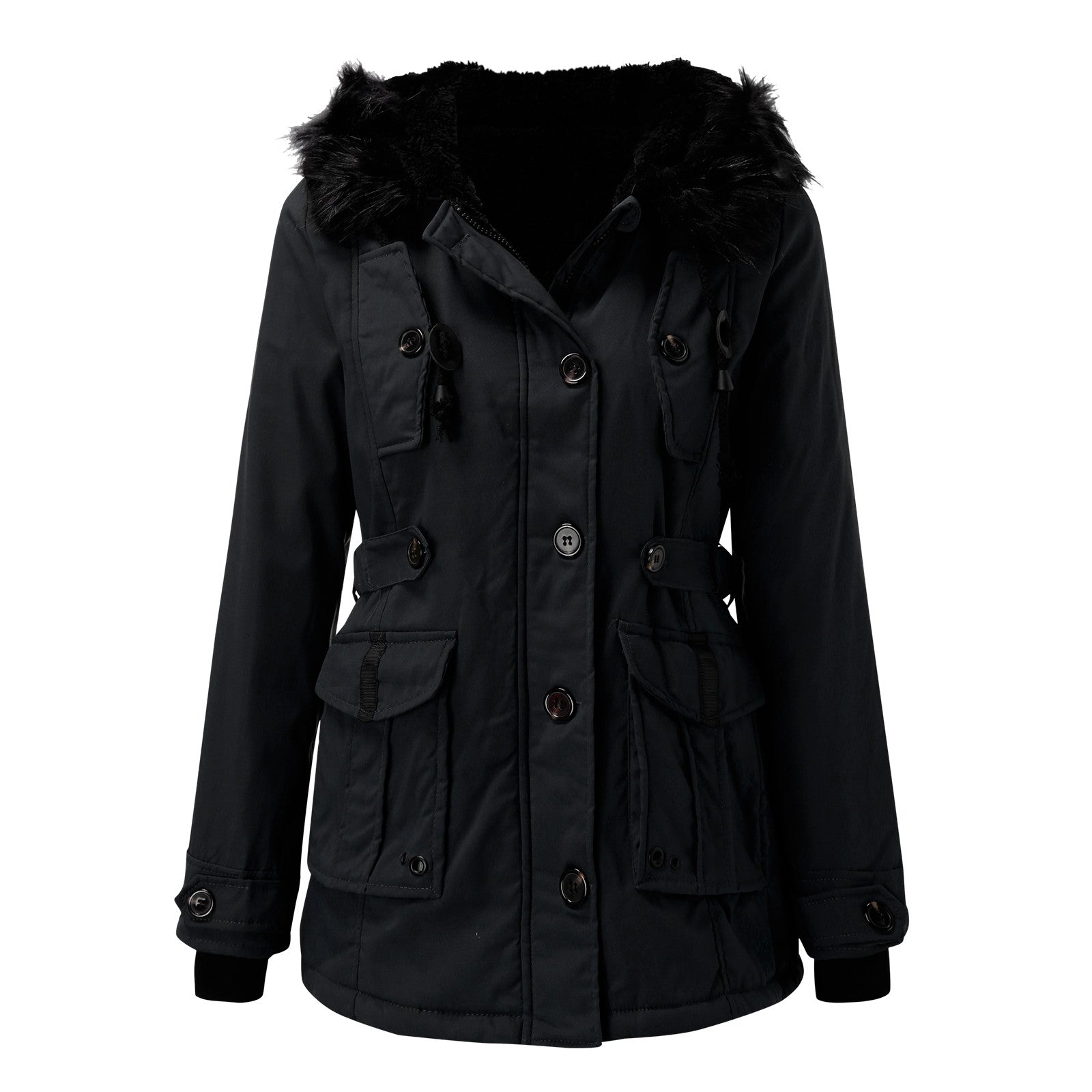 Damen Wintermantel – Warmer, stilvoller Parka für kalte Tage