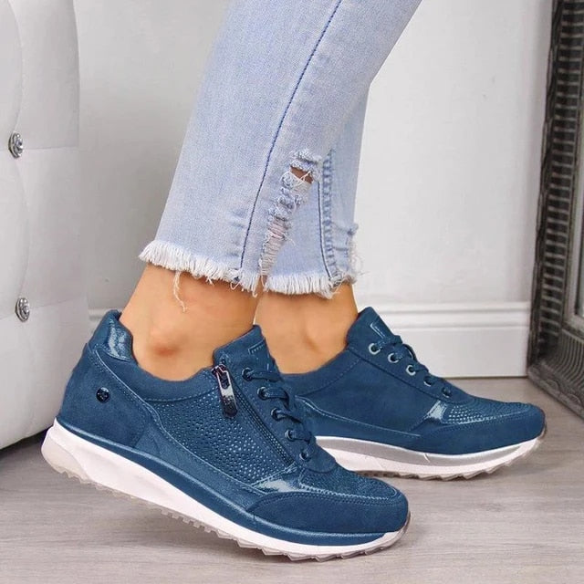 Damen Komfortschuhe mit Fußgewölbe- und Mittelfußstütze – Bequem, stylisch und schmerzlindernd