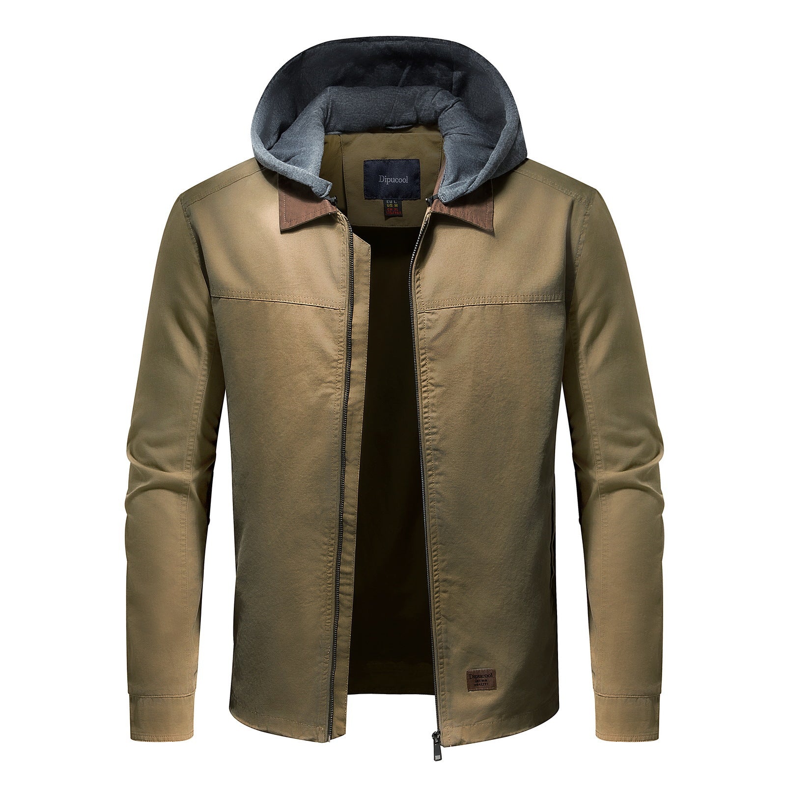 Herren Utility-Jacke mit abnehmbarem Hoodie