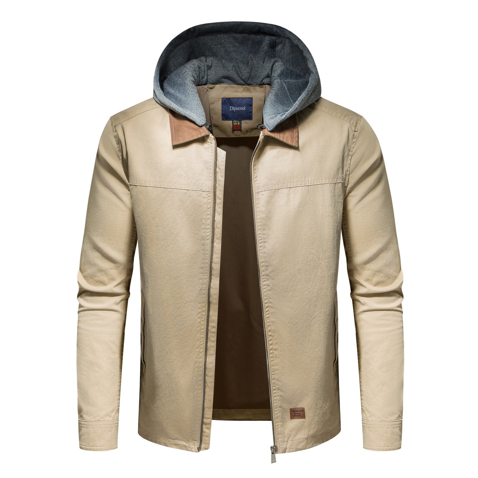 Herren Utility-Jacke mit abnehmbarem Hoodie