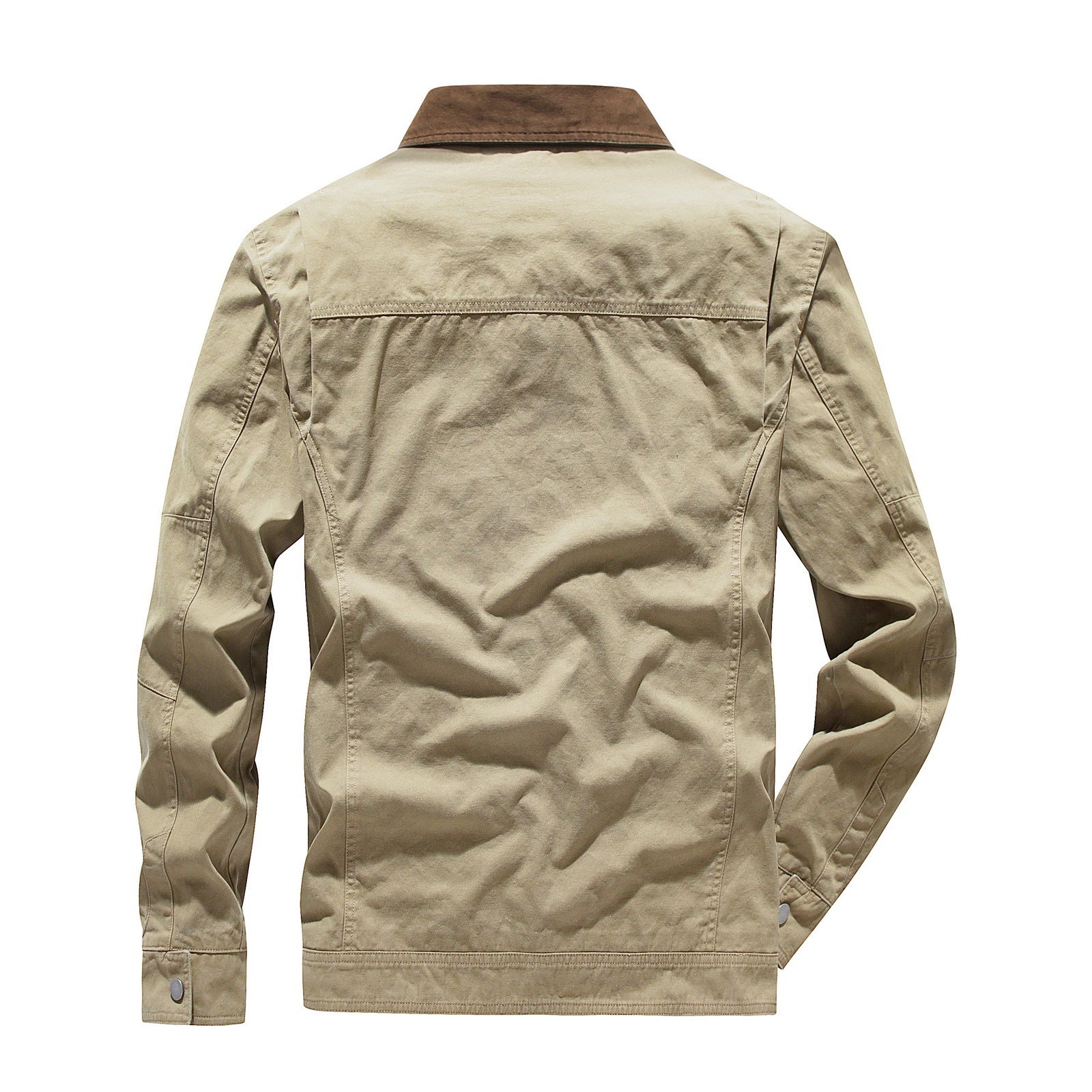 Herren modische Übergangsjacke mit auffälligem Kragen