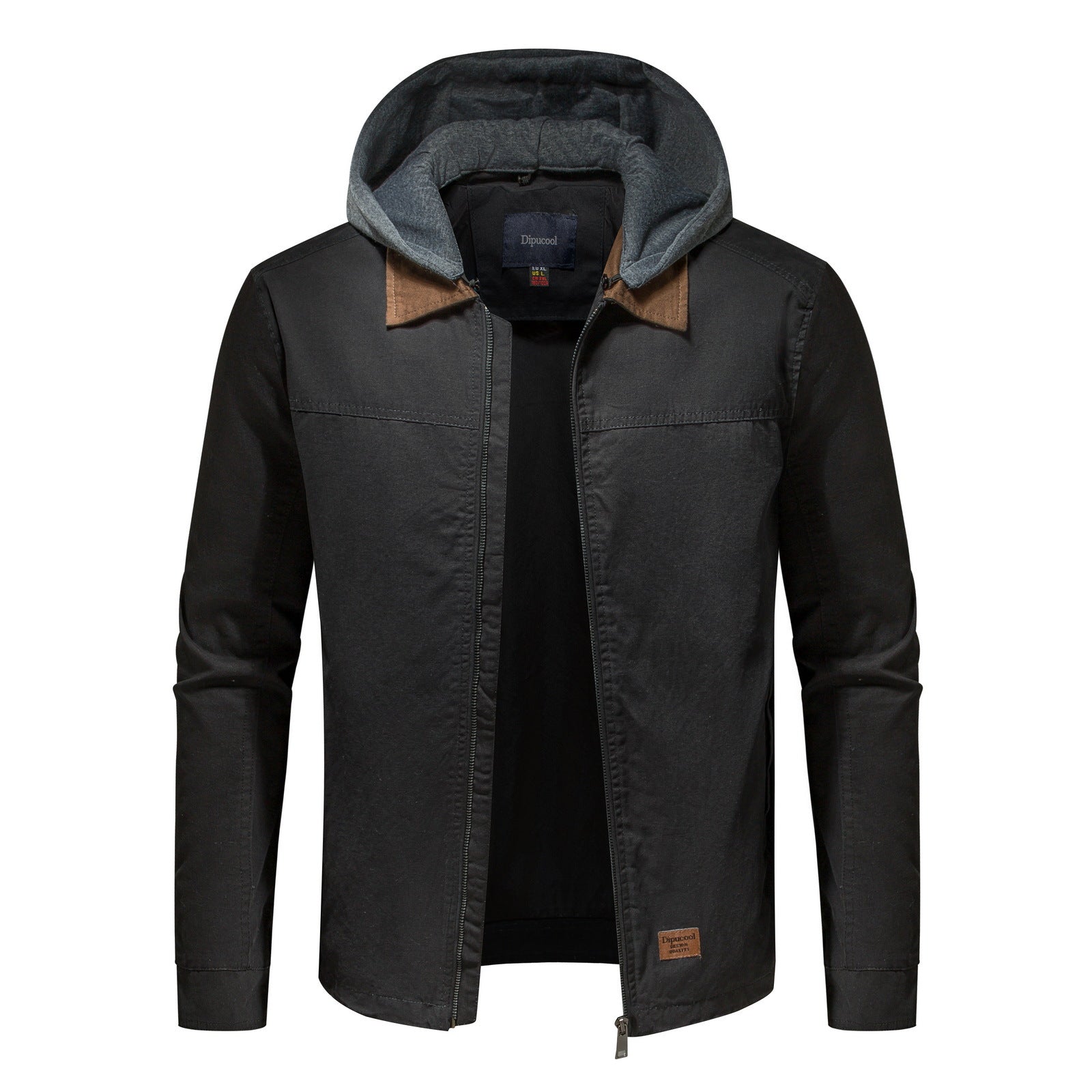 Herren Utility-Jacke mit abnehmbarem Hoodie