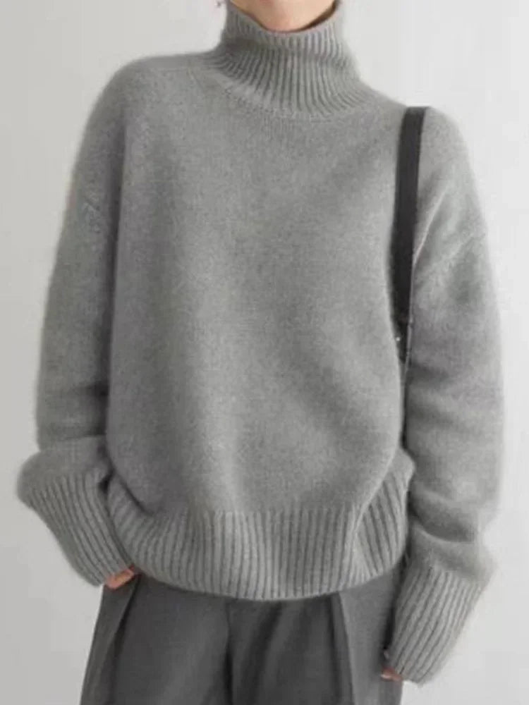 Damen Rollkragenpullover – Weich, elegant und vielseitig kombinierbar