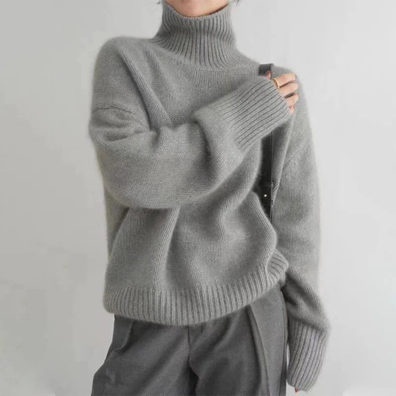 Damen Rollkragenpullover – Weich, elegant und vielseitig kombinierbar