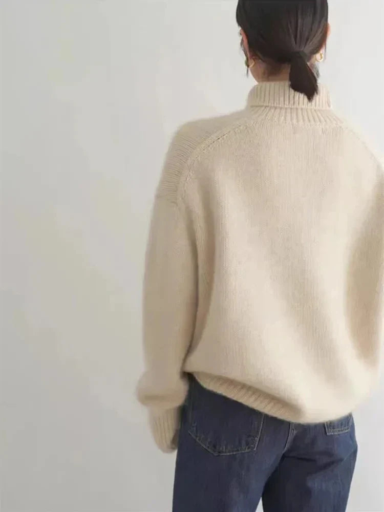 Damen Rollkragenpullover – Weich, elegant und vielseitig kombinierbar