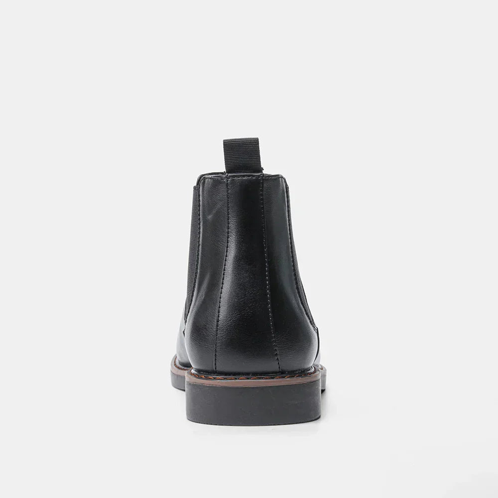 Herren Chelsea Boots aus Echtleder – Klassisches, bequemes Design mit elastischen Einsätzen