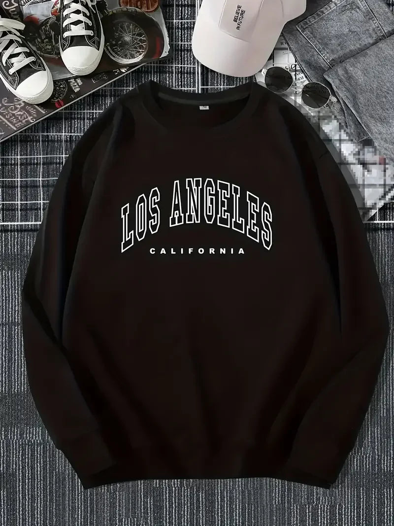 Unisex Bedrucktes Winter-Sweatshirt | Rundhalsausschnitt