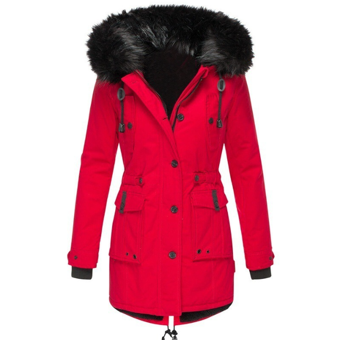 Damen Wintermantel – Warmer, stilvoller Parka für kalte Tage