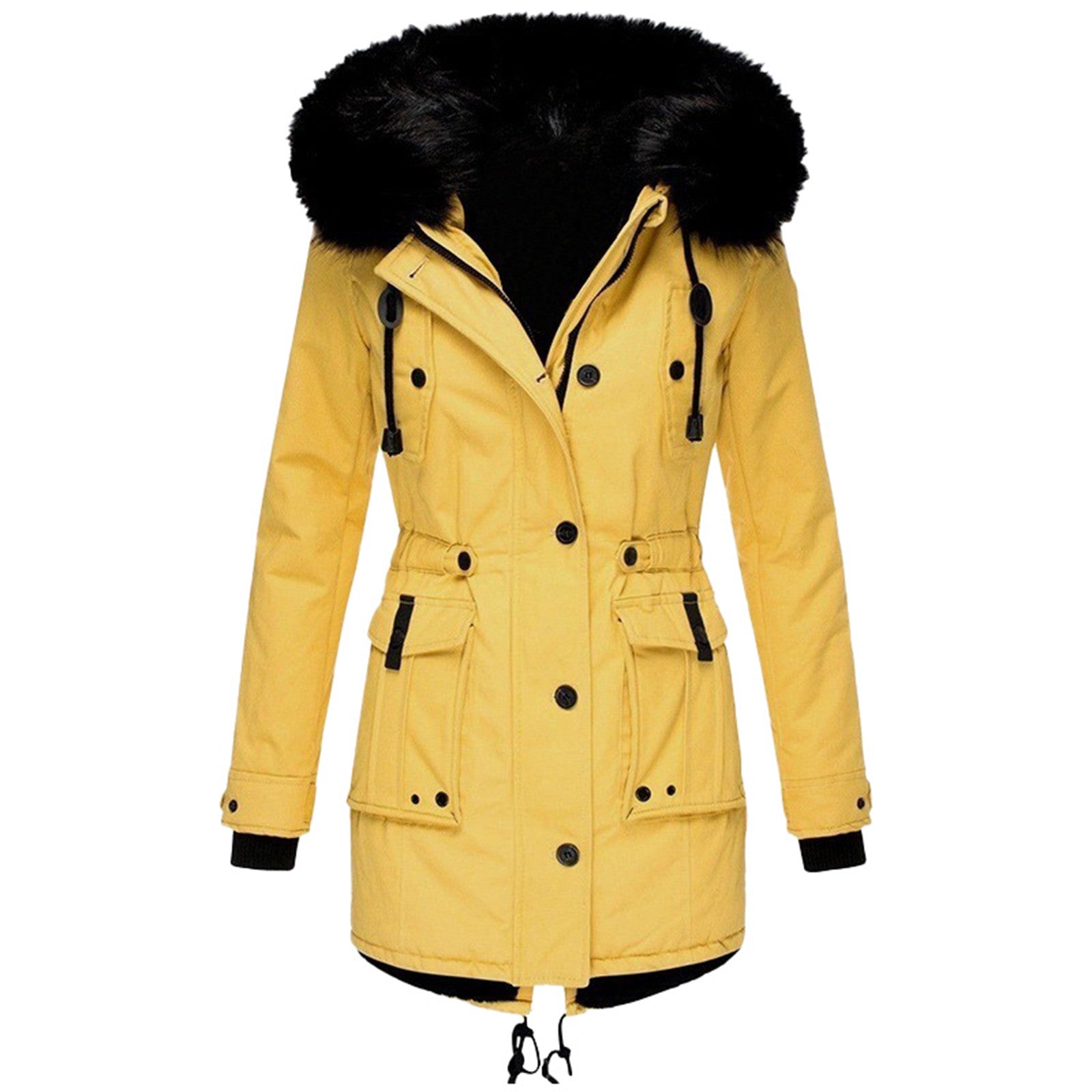 Damen Wintermantel – Warmer, stilvoller Parka für kalte Tage