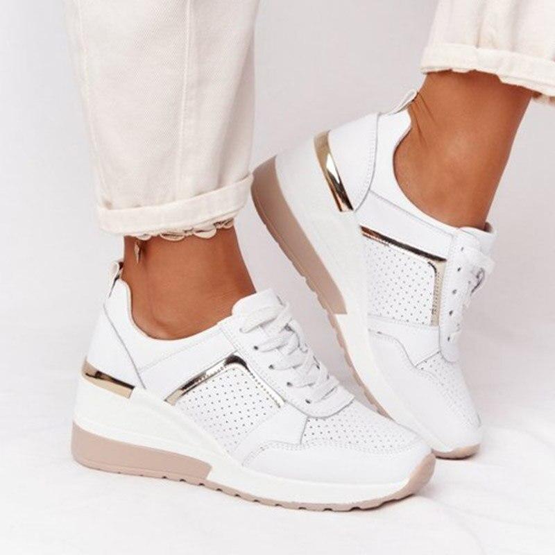 Damen orthopädische Sneaker – Bequeme, stützende Schuhe gegen Fußschmerzen
