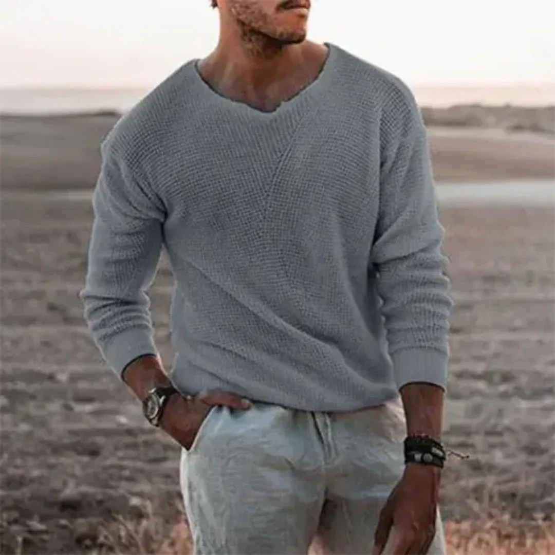 Bram | Herren Lässiger Warme Pullover | Weicher Strick