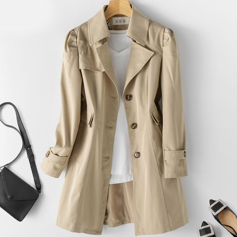 Damen Trenchcoat „Chamora“ – Modische, vielseitige Jacke für jeden Anlass