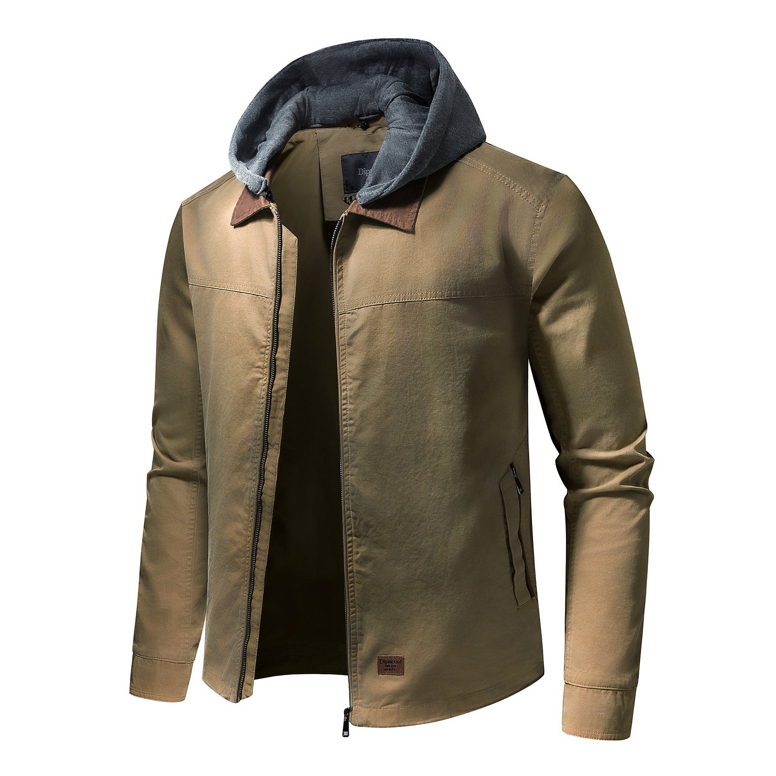 Herren Utility-Jacke mit abnehmbarem Hoodie