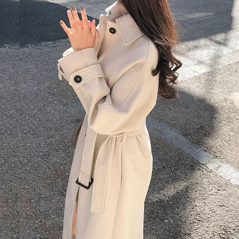Trenchcoat mit Gürtel