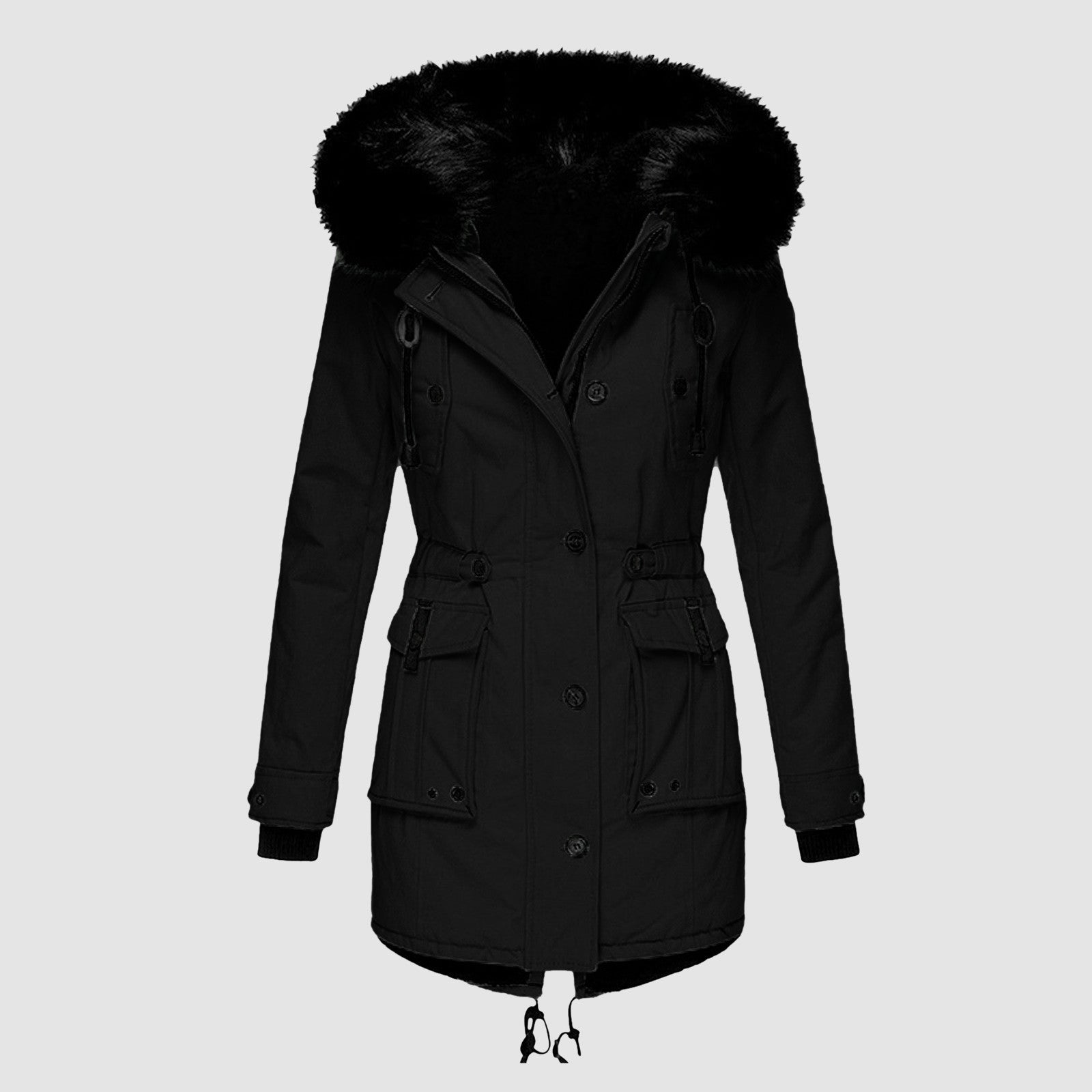 Damen Wintermantel – Warmer, stilvoller Parka für kalte Tage