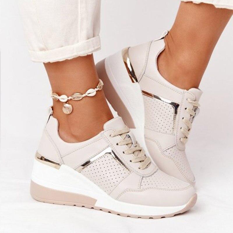 Damen orthopädische Sneaker – Bequeme, stützende Schuhe gegen Fußschmerzen